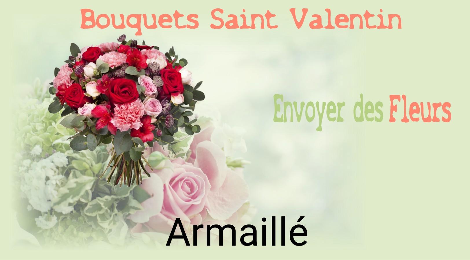 Roses de Saint-Valentin livrées à Armaillé